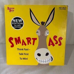 University Games Smart A** Trivia Board Game Complete Ages 12 and Up